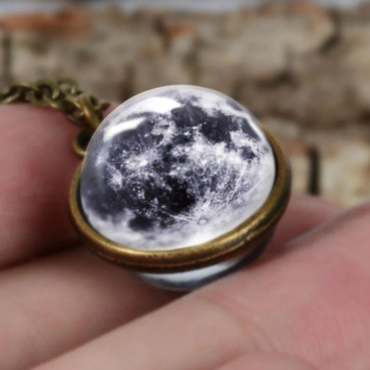 Miniature Moon Necklace