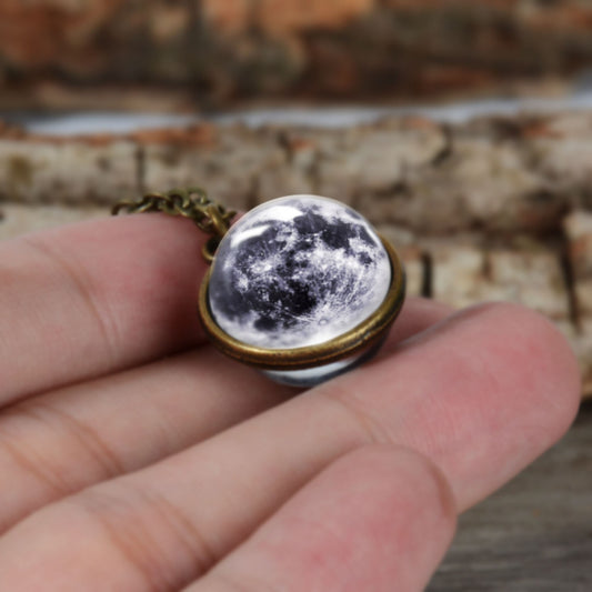 Miniature Moon Necklace