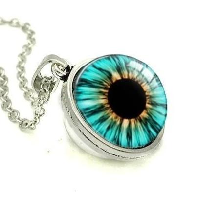 3D Blue Evil Eye Protection Necklace