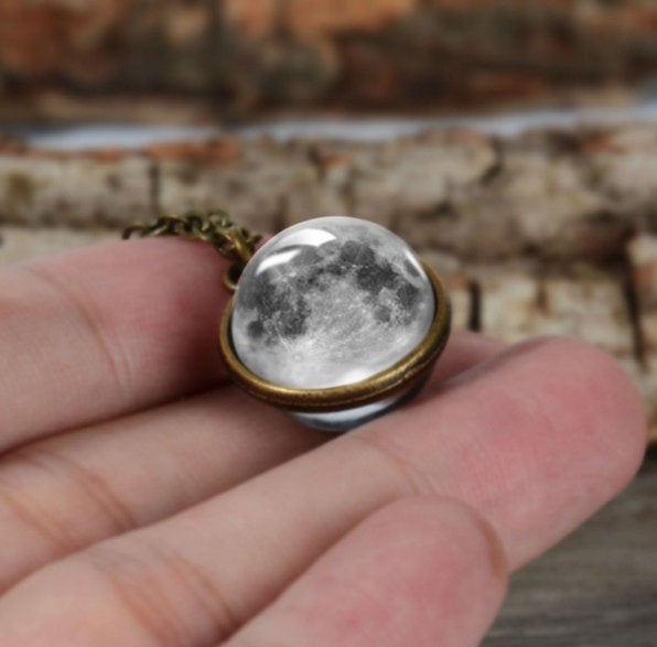 Miniature Moon Necklace