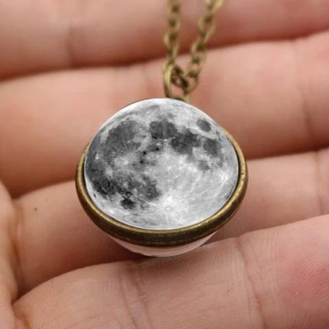 Miniature Moon Necklace