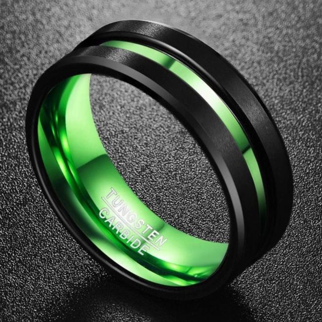 Tungsten rings deals green