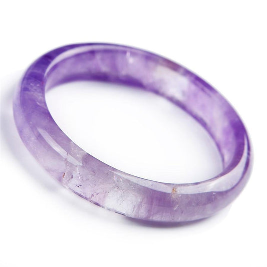 Purple Amethyst Gemstone Bangle
