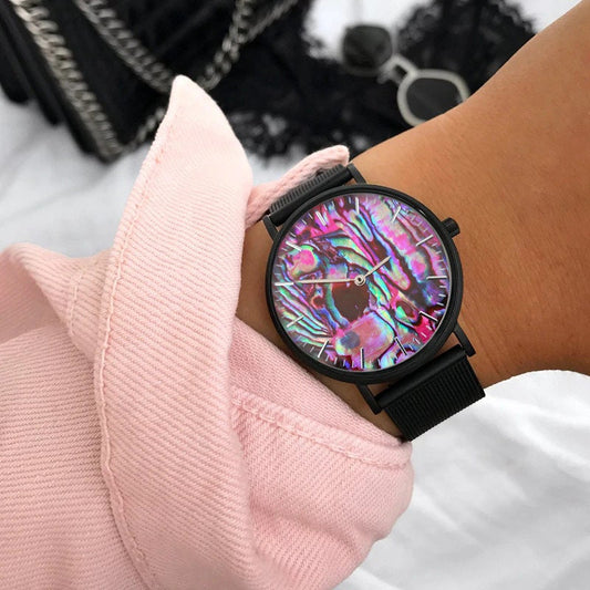Abalone Shell Wrist Watch
