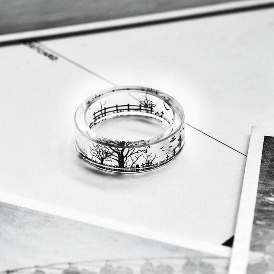 Gothic Cemetery Ring