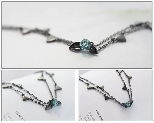 Rose Bracelet in 925 Sterling Silver