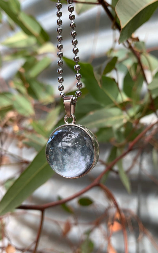 Silver Moon Pendant