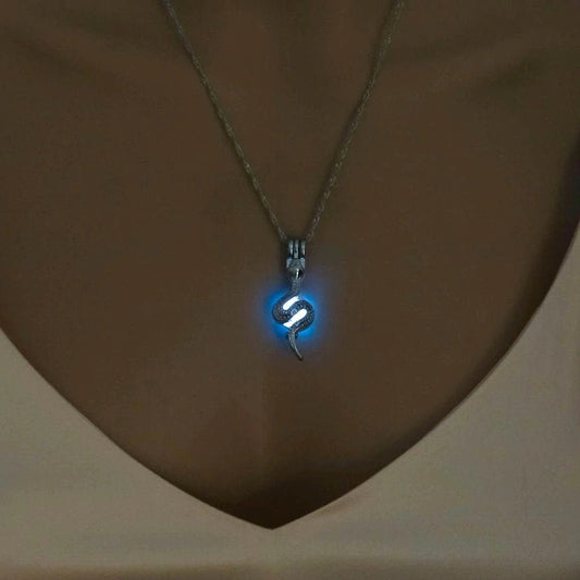 Glowing Serpent Necklace