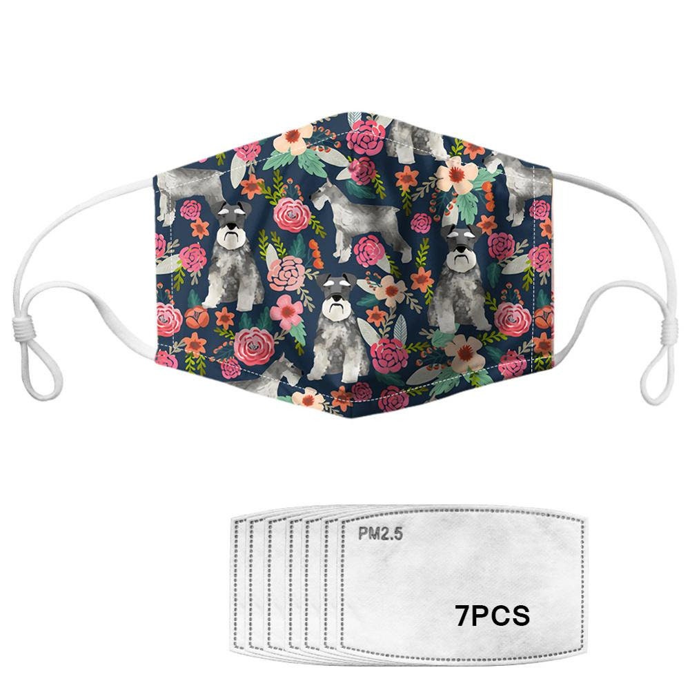 Masque Malamute d'Alaska avec filtres