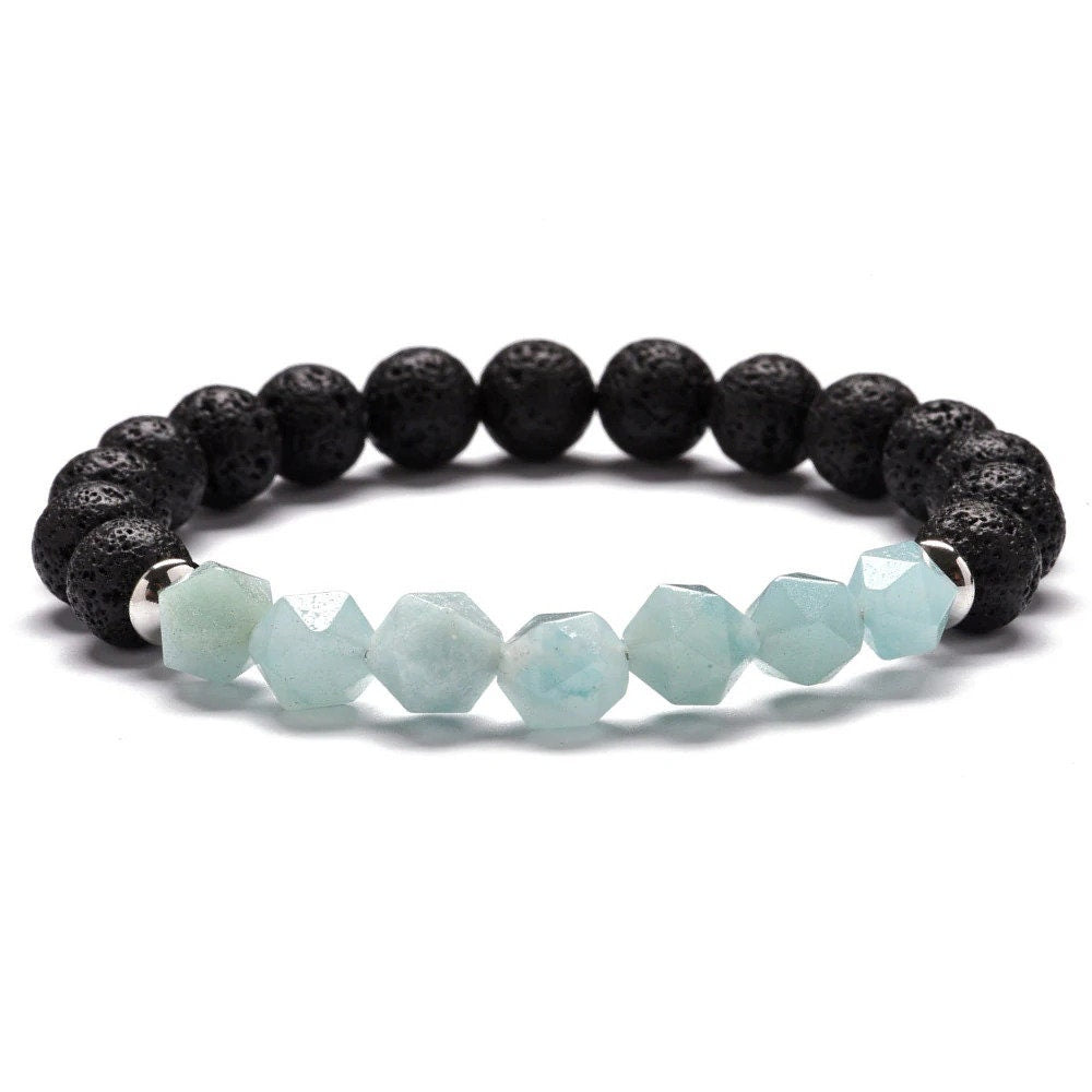 Bracelet Agate Noire
