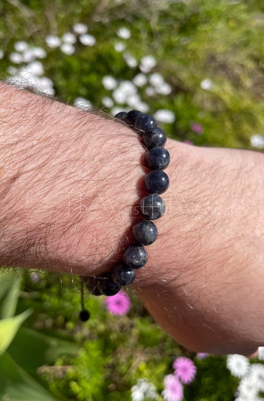 Bracelet Saphir d'Eau Iolite