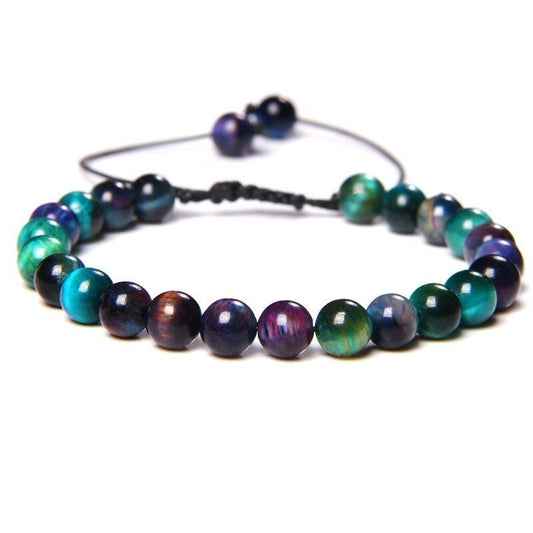 Bracelet Oeil de Tigre Crépuscule