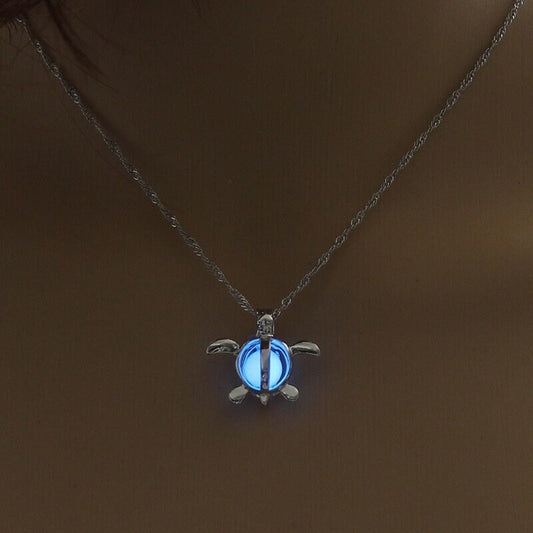 Baby Sea Turtle Glow Necklace
