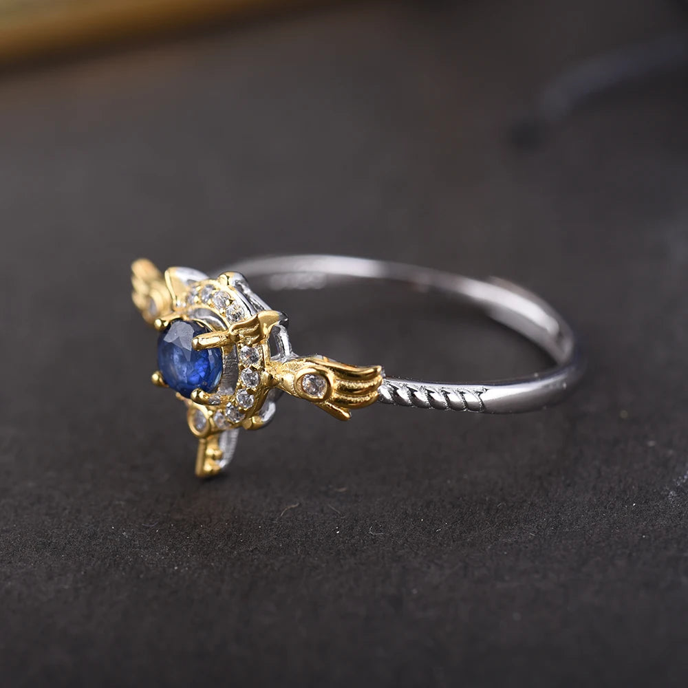 The Magic Key Sapphire Ring