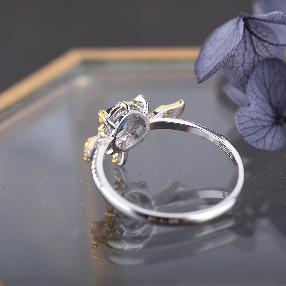 The Magic Key Sapphire Ring