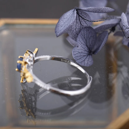 The Magic Key Sapphire Ring