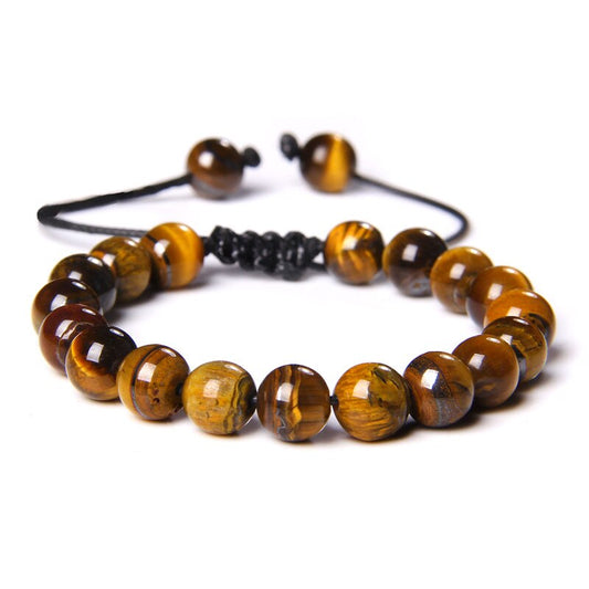 Golden Tiger Eye Bracelet on Adjustable Rope