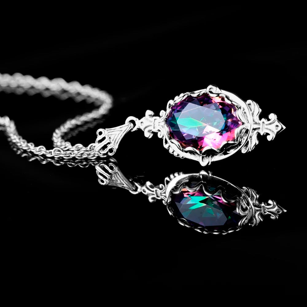 Bohemian Mystic Topaz Necklace