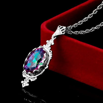 Bohemian Mystic Topaz Necklace