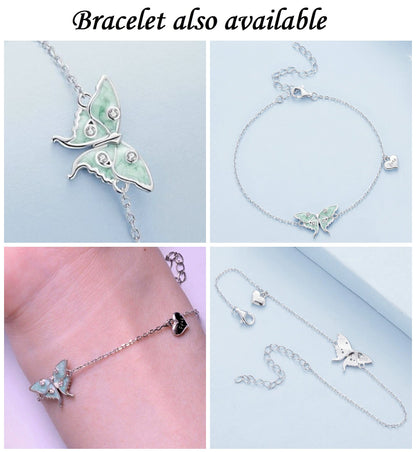 A matching bracelet which is available separately.