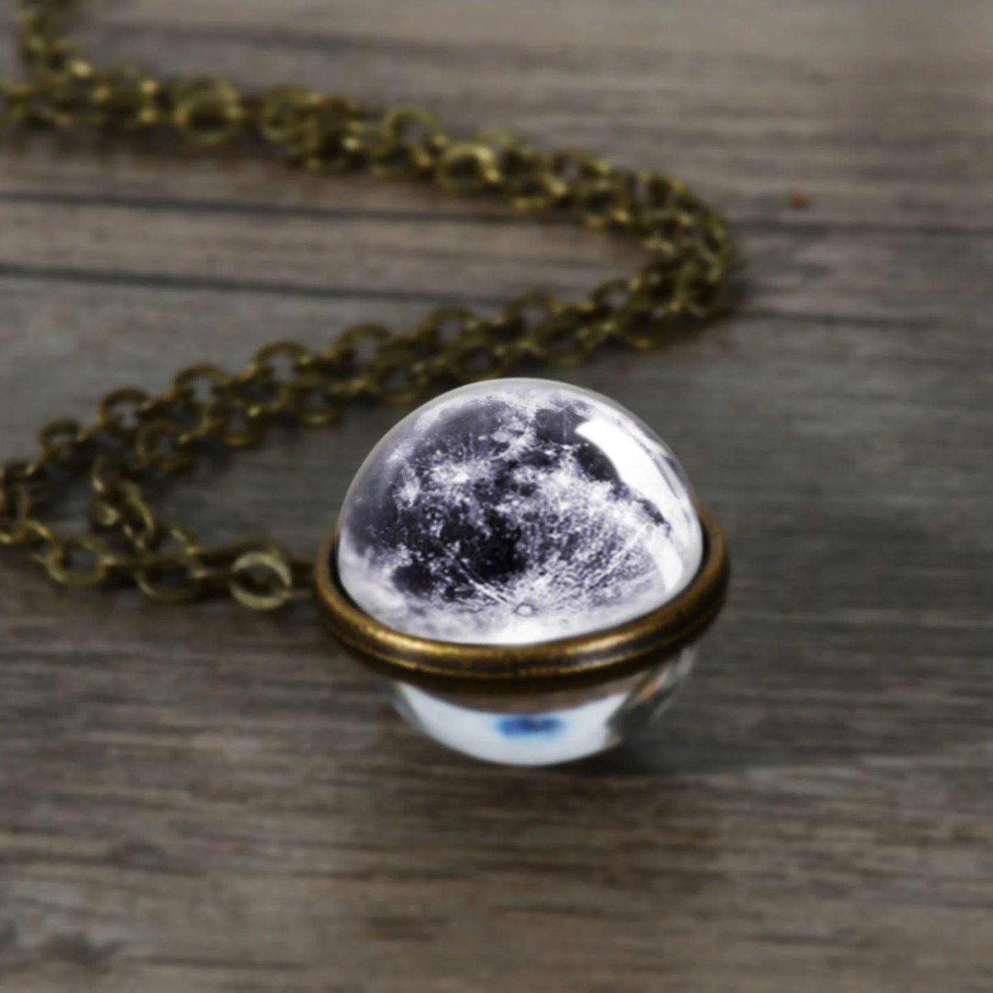 Miniature Moon Necklace