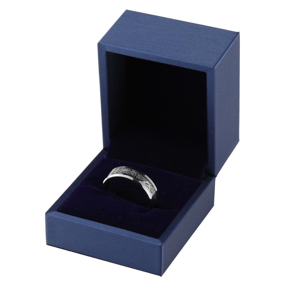 Ring in blue display box.