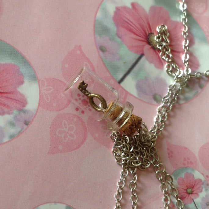 Miniature Key to My Heart Necklace