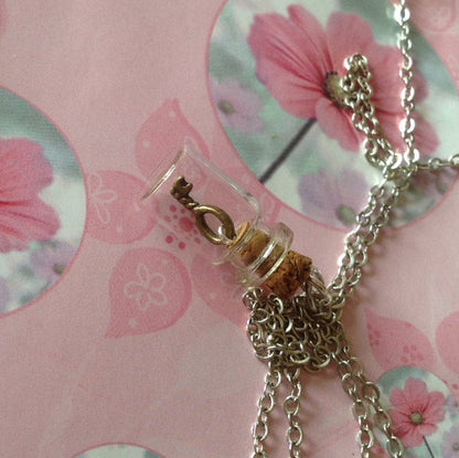 Miniature Key to My Heart Necklace