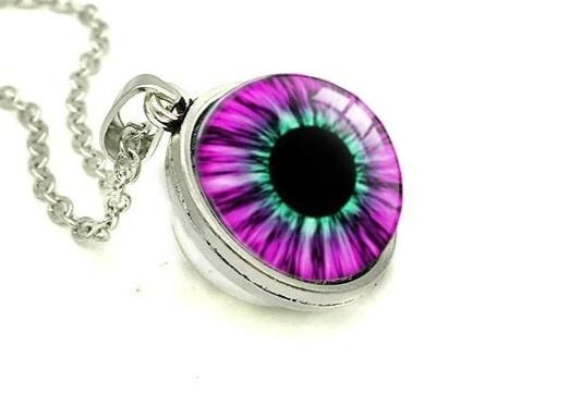 3D Blue Evil Eye Protection Necklace