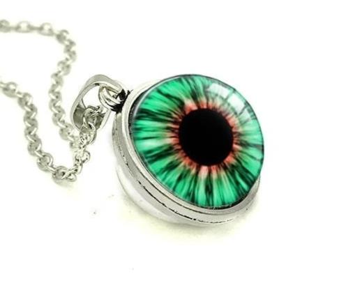 3D Blue Evil Eye Protection Necklace