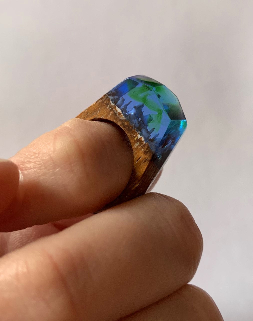 Aurora Borealis Magical Secret World Ring