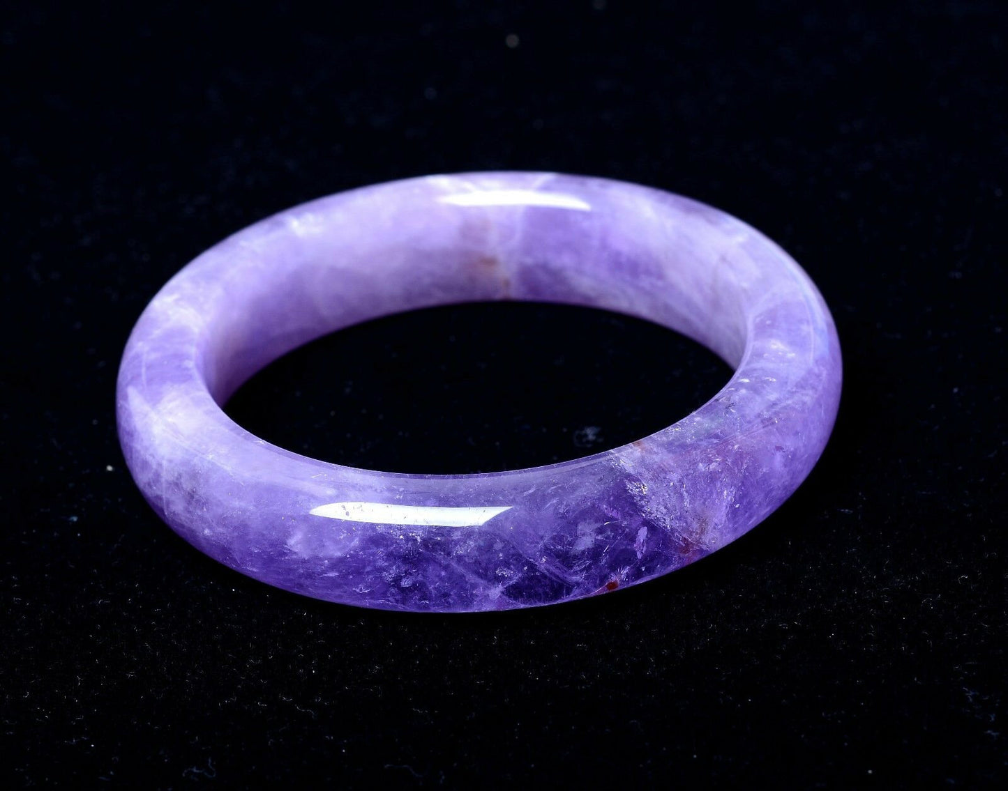 Massiver Amethyst-Kristall-Armreif