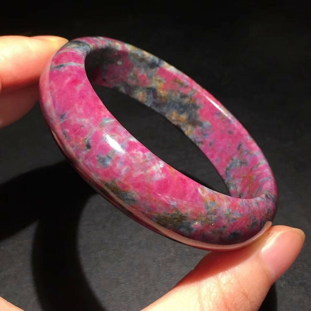 Ruby Zoisite Crystal Bangle