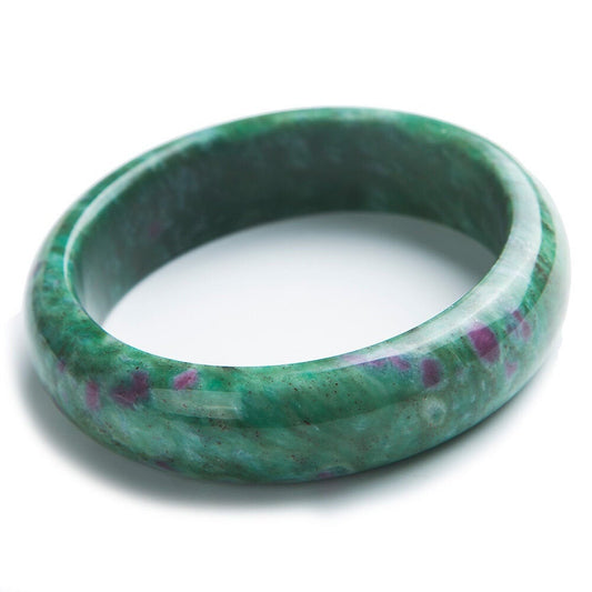 Véritable bracelet en cristal rubis zoisite