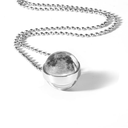 Collier Pleine Lune en Argent