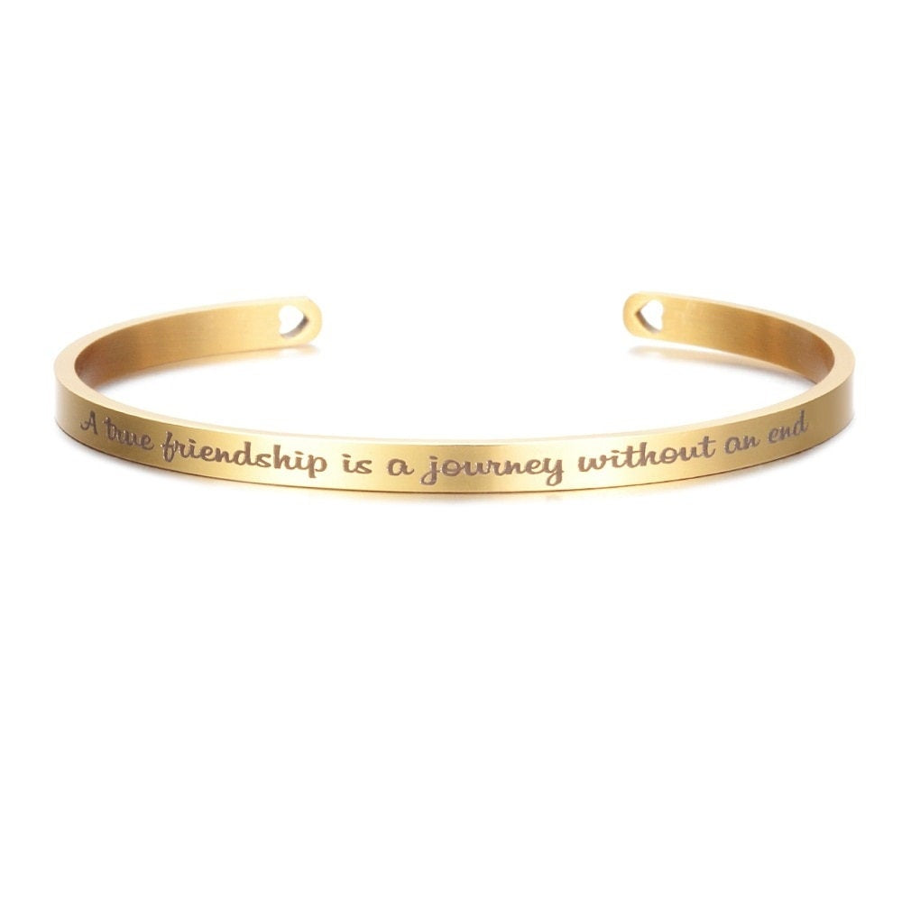 Personalized Custom Engraved Cuff Bracelet