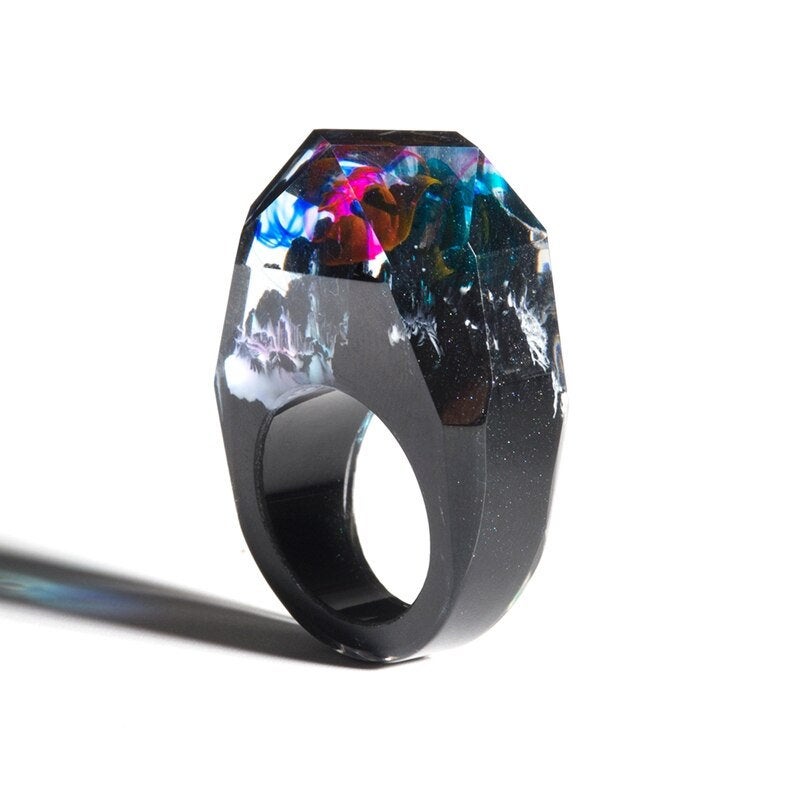 Northern Lights Secret World Ring