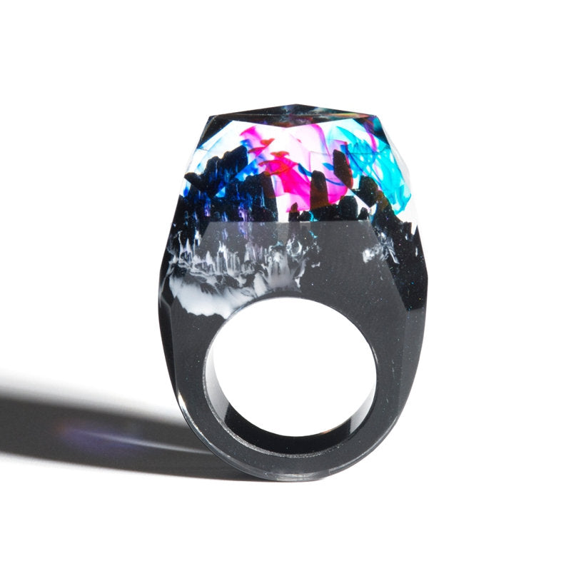 Northern Lights Secret World Ring