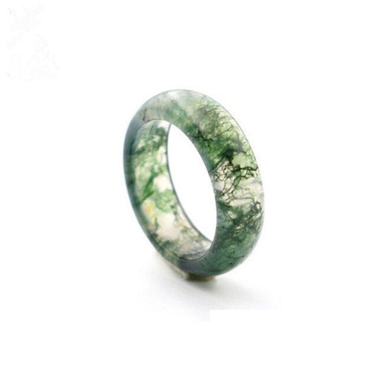 Moss Agate Ring