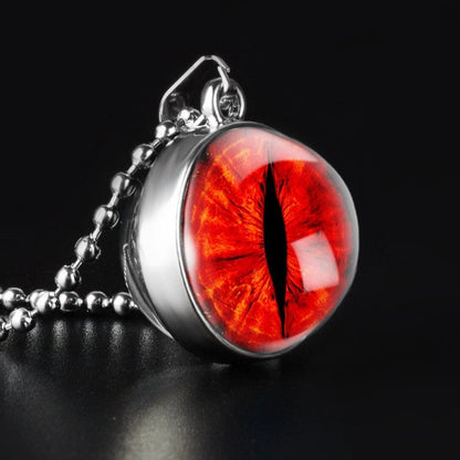 Collier Oeil de Démon Rouge