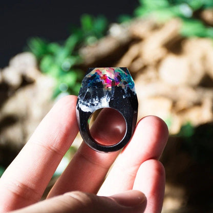 Northern Lights Secret World Ring