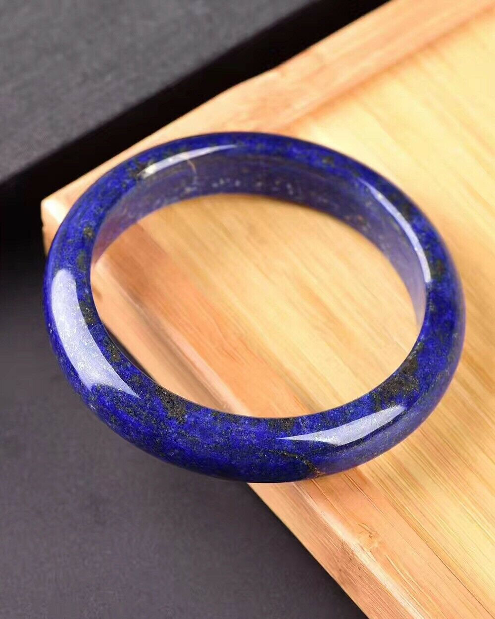 Bracelet en cristal lapis-lazuli bleu