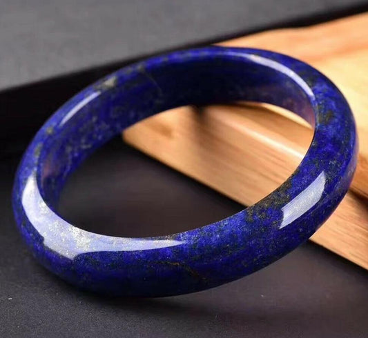 Bracelet en cristal lapis-lazuli bleu