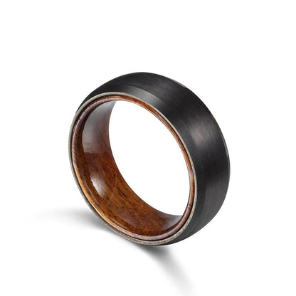 Bague à manches en bois Bande de mariage en bois Bague à manches en bois Bague intérieure en bois Bande de mariage en bois Bague intérieure en bois Bague de mariage pour hommes en bois