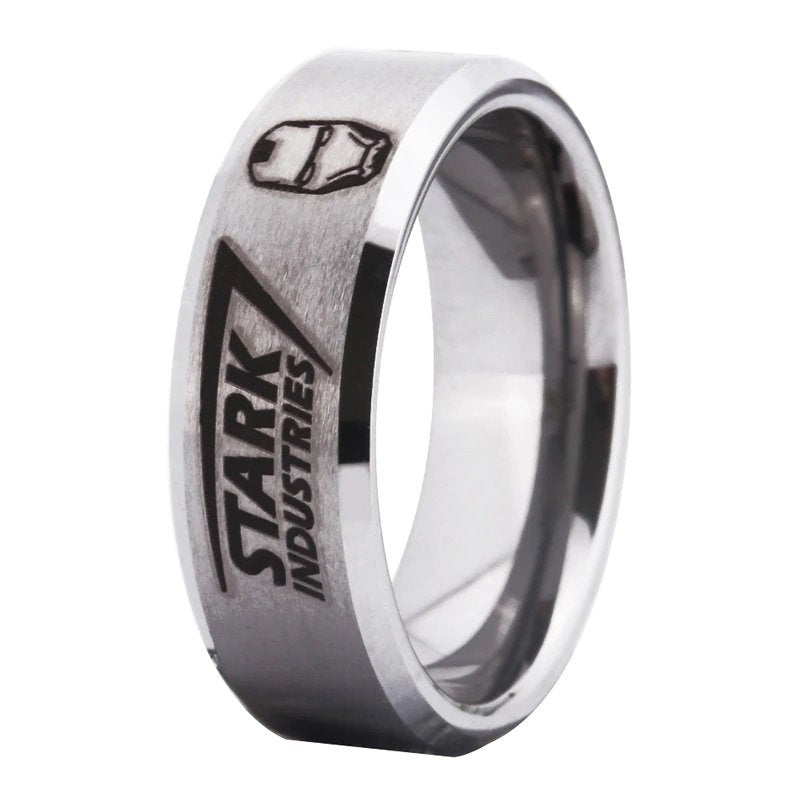 Stark Industries Marvel Iron Man Ring für Herren