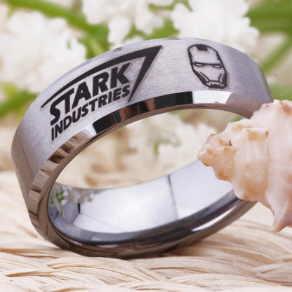 Stark Industries Marvel Iron Man Ring für Herren