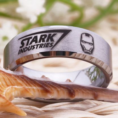 Stark Industries Marvel Iron Man Ring für Herren