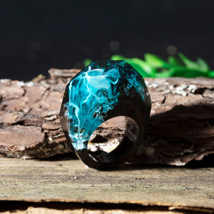 Swirling Ocean Secret World Ring