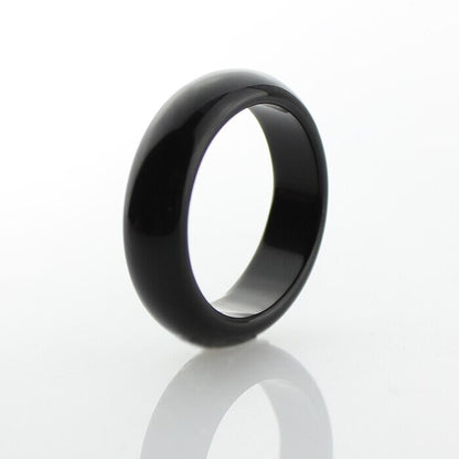 Black Chalcedony Ring