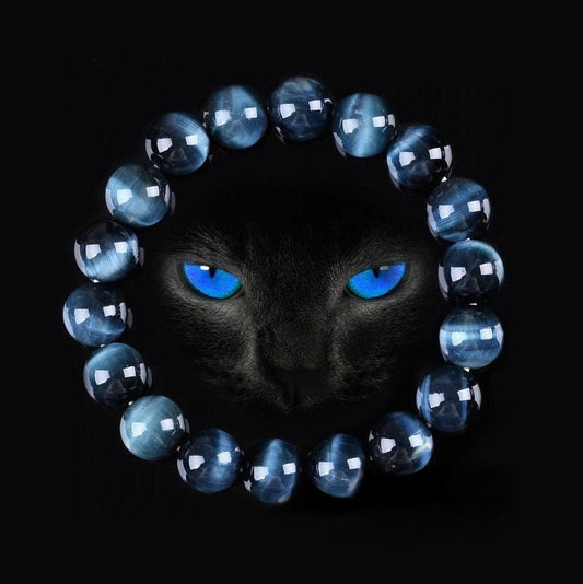 Blue Tiger Eye Bracelet